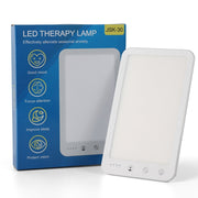 JSK-30 LED Timing Intelligent Dimming SAD Therapy Lamp, Specification: With Power Line+UK Plug