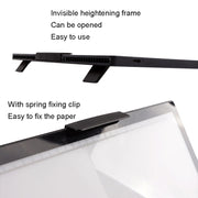 A4-D28B Rechargeable Copy Desk Drawing Board, Specification: With Charging Line+EU Plug Adapter