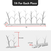 SK477 6pcs Plastic Anti-bird Thorn Anti-theft Anti-cat Thorn Electric Tree Branch Bird Repellent Thorn