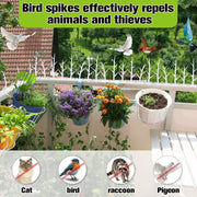SK477 6pcs Plastic Anti-bird Thorn Anti-theft Anti-cat Thorn Electric Tree Branch Bird Repellent Thorn