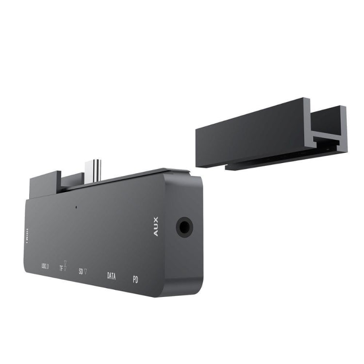 For IPad Pro 7-In-1 HDMI 4K + 3.5mm Audio + SD/TF+ 1 USB 3.0 + USB-C/Type-C + PD USB-C Docking Station - free shipping - PMC Jewellery - Order now!