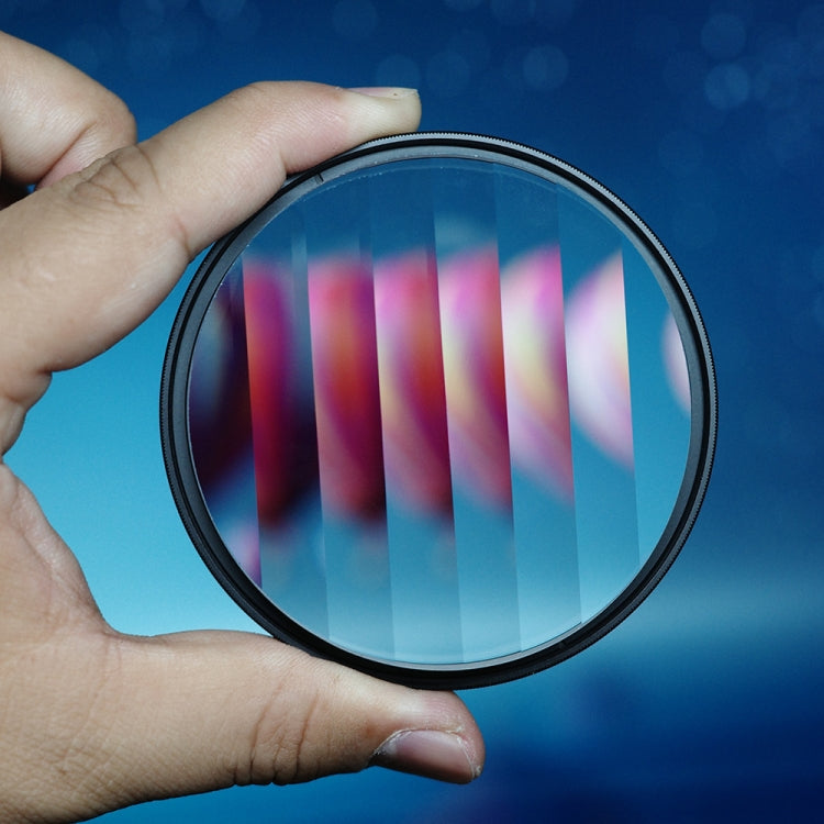 82mm Photography Foreground Blur Linear Prism Camera Filter Accessories - Other Filter by PMC TechLife | Online Shopping South Africa | PMC TechLife | Buy Now Pay Later Mobicred