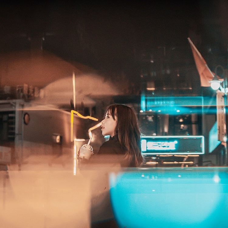 72mm Photography Foreground Blur Filter Double Half Moon SLR Accessories - Other Filter by PMC TechLife | Online Shopping South Africa | PMC TechLife | Buy Now Pay Later Mobicred