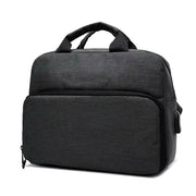 SLR Camera Bag Men Crossbody  Photography Bag Water-resistant Carrying Case with USB Charging Port, Size: Small