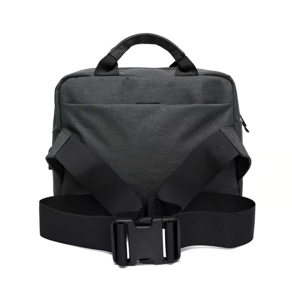SLR Camera Bag Men Crossbody  Photography Bag Water-resistant Carrying Case with USB Charging Port, Size: Small