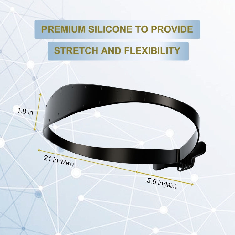 GO042 Adjustable Haircut Trimmer Ruler Neck Hair Trimmer Strap Shaving Styling Template(Black) - free shipping - PMC TechLife - Order now!