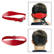 GO042 Adjustable Haircut Trimmer Ruler Neck Hair Trimmer Strap Shaving Styling Template(Blue)