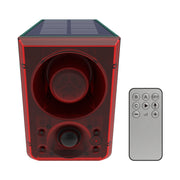 N911N Solar Alarm Infrared Sensor Sound And Light Blast Warning Light Animal Repeller(English Version)