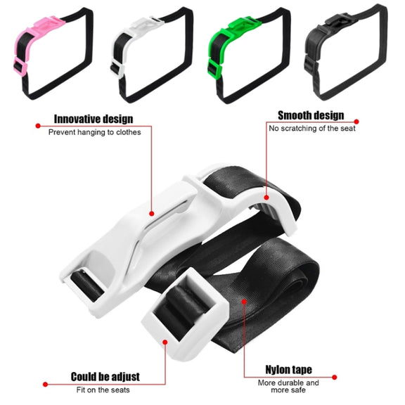 Pregnant Car Seat Belt Anti Stranglehold Belly Protection Fetal Regulator(White)