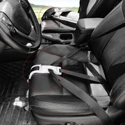 Pregnant Car Seat Belt Anti Stranglehold Belly Protection Fetal Regulator(Black)