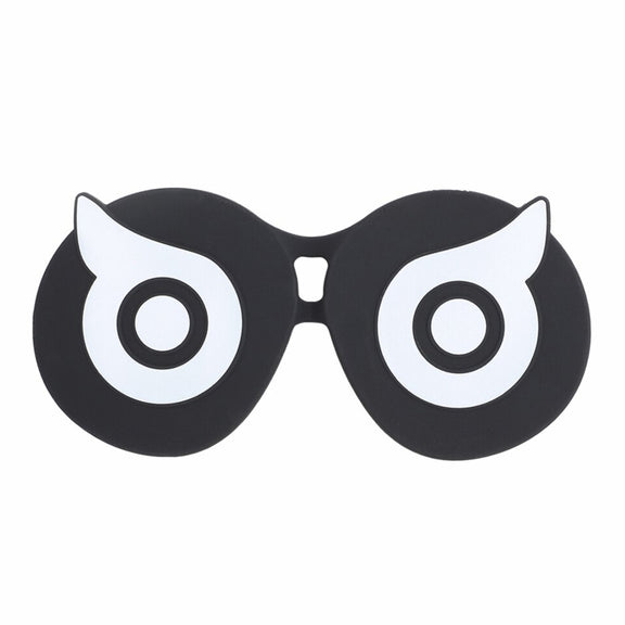 For PICO 4 Hifylux PC-ZF23 Owl Lens Protector Dust Scratch VR Glasses Silicone Case(White)