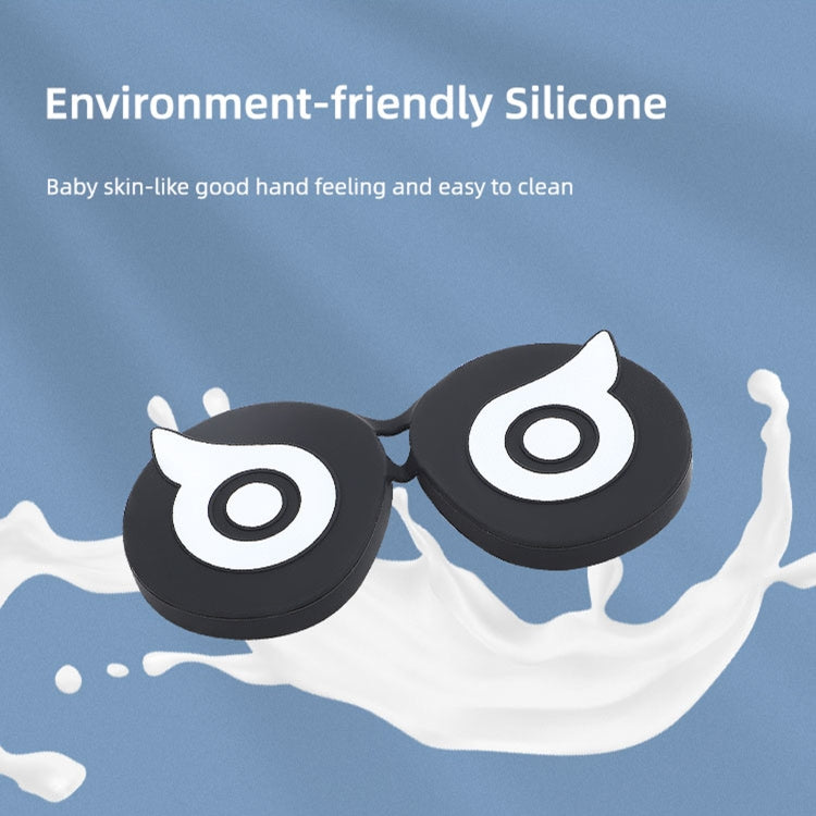 For PICO 4 Hifylux PC-ZF23 Owl Lens Protector Dust Scratch VR Glasses Silicone Case(Orange) - VR Accessories by PMC TechLife | Online Shopping South Africa | PMC TechLife | Buy Now Pay Later Mobicred