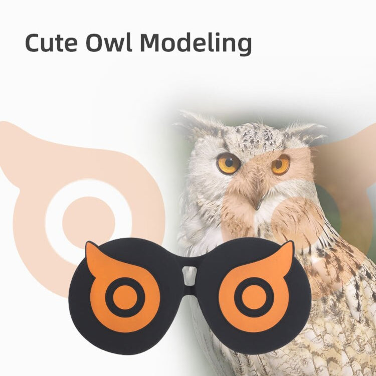 For PICO 4 Hifylux PC-ZF23 Owl Lens Protector Dust Scratch VR Glasses Silicone Case(Yellow) - VR Accessories by PMC TechLife | Online Shopping South Africa | PMC TechLife | Buy Now Pay Later Mobicred