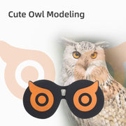 For PICO 4 Hifylux PC-ZF23 Owl Lens Protector Dust Scratch VR Glasses Silicone Case(Yellow)