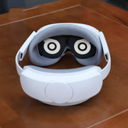 For PICO 4 Hifylux PC-ZF23 Owl Lens Protector Dust Scratch VR Glasses Silicone Case(Yellow)