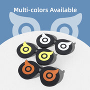 For PICO 4 Hifylux PC-ZF23 Owl Lens Protector Dust Scratch VR Glasses Silicone Case(Yellow)