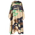 Scissor Beard Print Barber Post Barber Haircut Cape Wrap(Army Green) - free shipping - PMC TechLife - Order now!