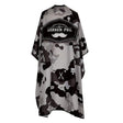 Scissor Beard Print Barber Post Barber Haircut Cape Wrap(Black) - free shipping - PMC TechLife - Order now!