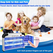 SK611 Indoor Household 20W Electric Shock Mosquito Killer Lamp High Voltage Hotel Fly Killer Lamp(UK Plug)