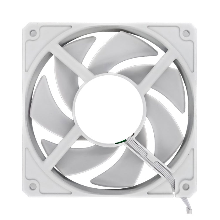 MF14025 4pin High Air Volume Low Noise High Wind Pressure FDB Magnetic Suspension Chassis Fan 2000rpm (White) - Fan Cooling by PMC Jewellery | Online Shopping South Africa | PMC Jewellery | Buy Now Pay Later Mobicred