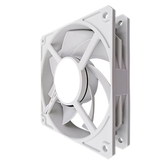MF14025 4pin High Air Volume Low Noise High Wind Pressure FDB Magnetic Suspension Chassis Fan 2500rpm (White)