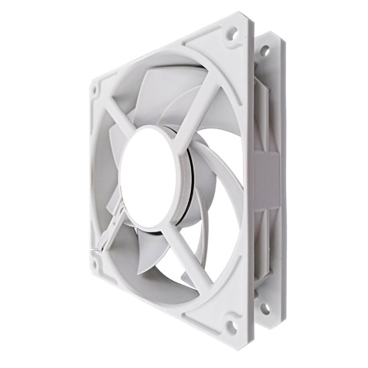 MF14025 4pin High Air Volume Low Noise High Wind Pressure FDB Magnetic Suspension Chassis Fan 2500rpm (White)