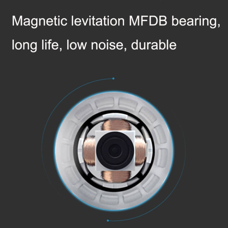 MF12025 4pin High Air Volume High Wind Pressure FDB Magnetic Suspension Chassis Fan 3000rpm (White)