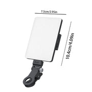 V11RGB With Screen  5W Mobile Phone Fill Light Live Broadcast Pocket Light