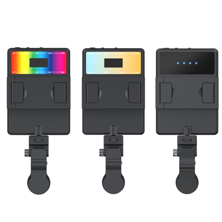 V11 Cool & Warm  With Screen  5W Mobile Phone Fill Light Live Broadcast Pocket Light - Selfie Light by PMC TechLife | Online Shopping South Africa | PMC TechLife | Buy Now Pay Later Mobicred