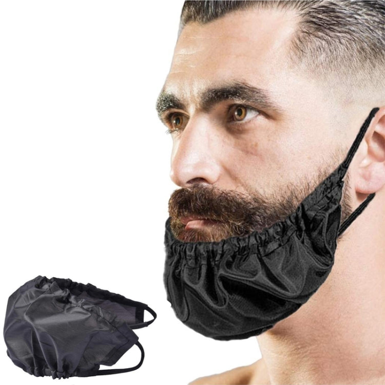 Men Beard Cover Oil and Stain Resistant Beard Pouch(Black) - free shipping - PMC TechLife - Order now!