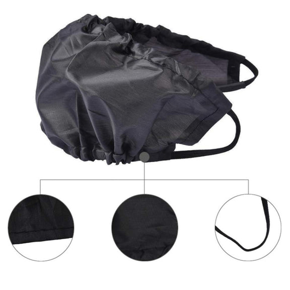 Men Beard Cover Oil and Stain Resistant Beard Pouch(Black)