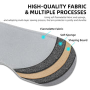 For PICO 4 Hifylux PC-ZF17 Lens Protector VR Glasses Dust-proof Sponge Pad(Light Grey)
