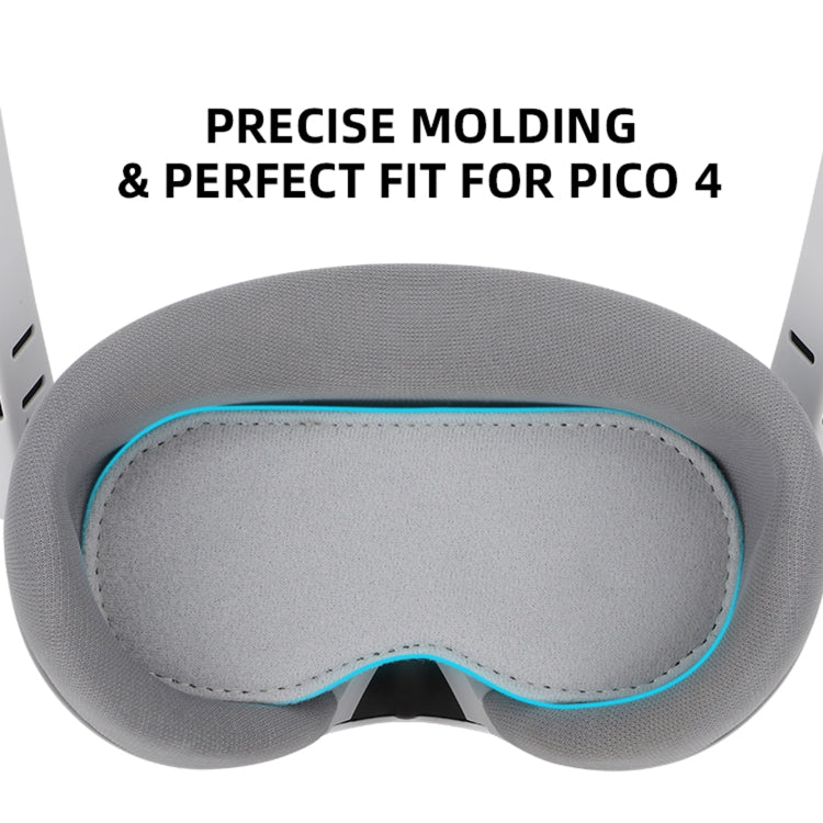 For PICO 4 Hifylux PC-ZF17 Lens Protector VR Glasses Dust-proof Sponge Pad(Light Grey)