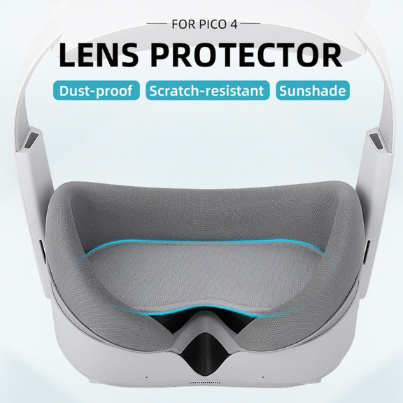 For PICO 4 Hifylux PC-ZF17 Lens Protector VR Glasses Dust-proof Sponge Pad(Light Grey)
