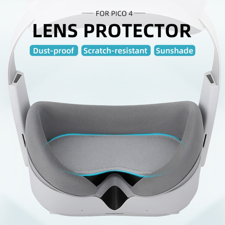 For PICO 4 Hifylux PC-ZF17 Lens Protector VR Glasses Dust-proof Sponge Pad(Light Grey)
