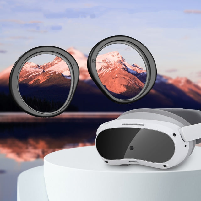 For PICO 4 Hifylux PC-QF25 1pair Magnetic Myopia Glasses Box Non-spherical Resin VR Glasses Accessories(600 Degrees)
