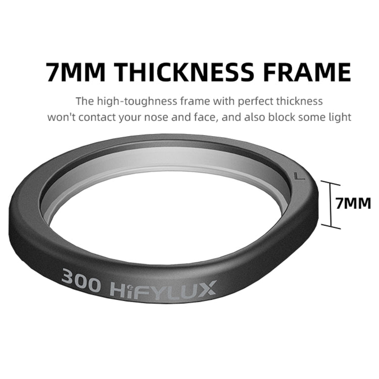 For PICO 4 Hifylux PC-QF25 1pair Magnetic Myopia Glasses Box Non-spherical Resin VR Glasses Accessories(300 Degrees A Pair) - free shipping - PMC TechLife - Order now!