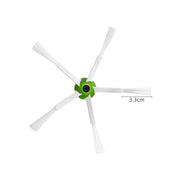 For iRobot i7 i7+ E5 E6 i3 Vacuum Cleaner Accessories 6pcs Pentagonal Side Brush