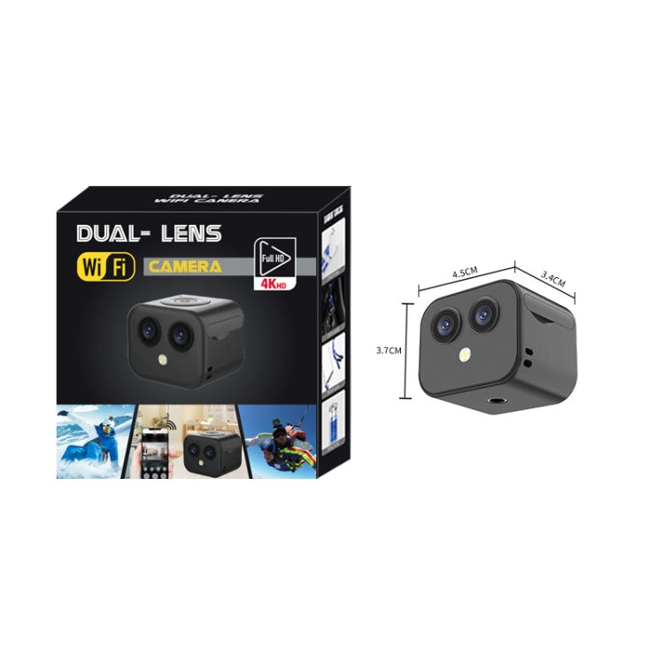 D3 HD 4K Dual Lens Wifi Camera Mobile Phone Wireless Remote Two Way Intercourse Monitoring Camera - free shipping - PMC Jewellery - Order now!