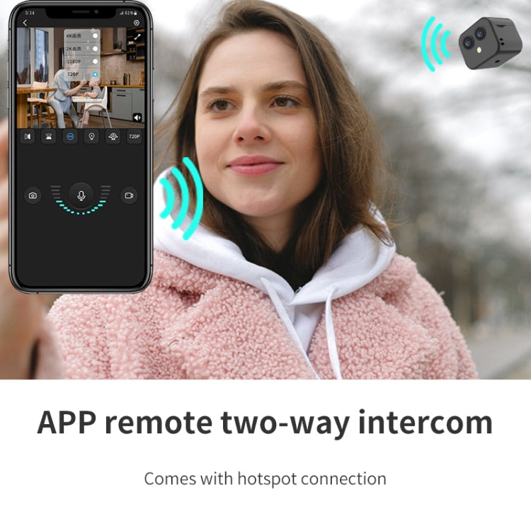 D3 HD 4K Dual Lens Wifi Camera Mobile Phone Wireless Remote Two Way Intercourse Monitoring Camera - free shipping - PMC Jewellery - Order now!