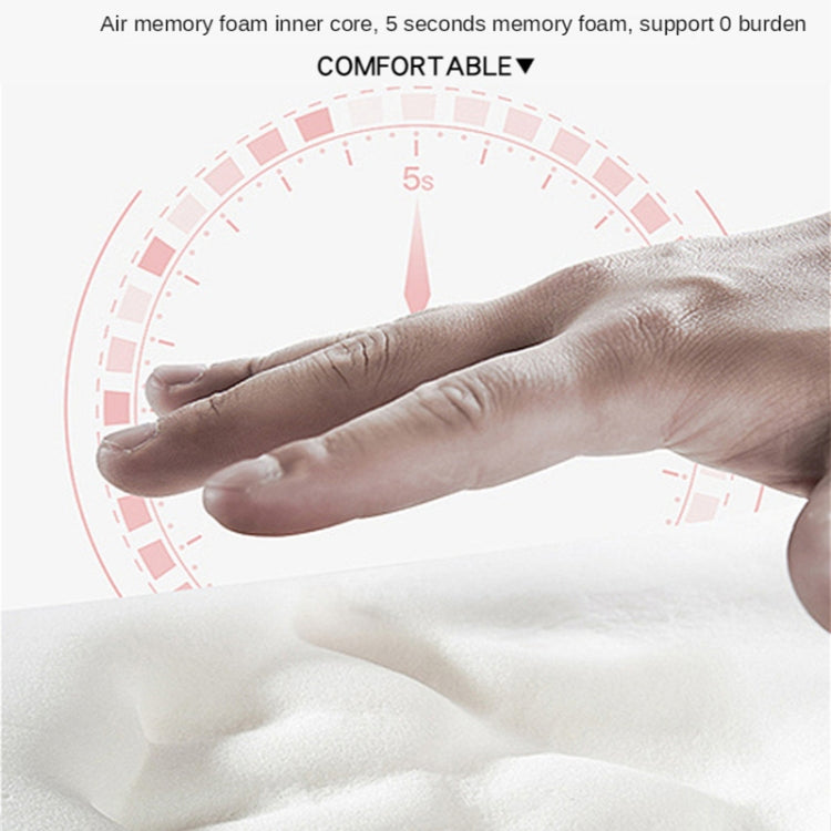 SR-21 Car Lumbar Cushion Headrest Seat Memory Foam Accessories, Style: Ordinary Headrest (Gray) - Seat Accessories by PMC TechLife | Online Shopping South Africa | PMC TechLife | Buy Now Pay Later Mobicred