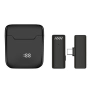 S11 Single Microphone USB-C/Type-C Interface Wireless Lavalier Noise Canceling Microphone with Charging Case