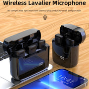 S11 Single Microphone USB-C/Type-C Interface Wireless Lavalier Noise Canceling Microphone with Charging Case