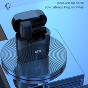 S11 Single Microphone USB-C/Type-C Interface Wireless Lavalier Noise Canceling Microphone with Charging Case