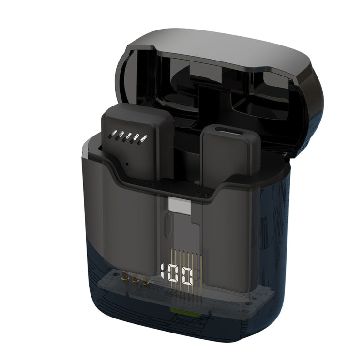 S11 Single Microphone 8 Pin Interface Wireless Lavalier Noise Canceling Microphone with Charging Case - Microphone by PMC TechLife | Online Shopping South Africa | PMC TechLife | Buy Now Pay Later Mobicred