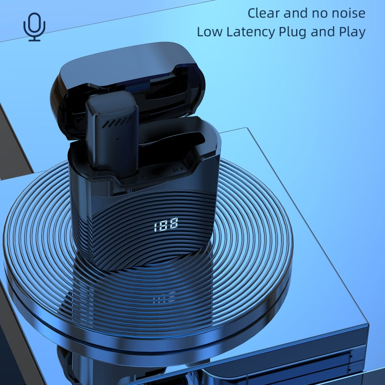 S11 Single Microphone 8 Pin Interface Wireless Lavalier Noise Canceling Microphone with Charging Case