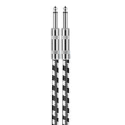10m 2 Straight Head 6.35mm Guitar Cable Oxygen-Free Copper Core TS Large Two-core Cable