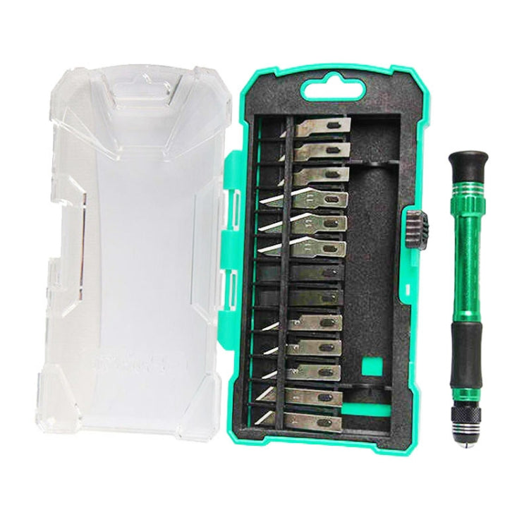 ProsKit PD-398 14 In 1 Carved Paper Hand Carving Knife Set - Burin &Cutting Knife by ProsKit | Online Shopping South Africa | PMc TechLife | Buy Now Pay Later Mobicred