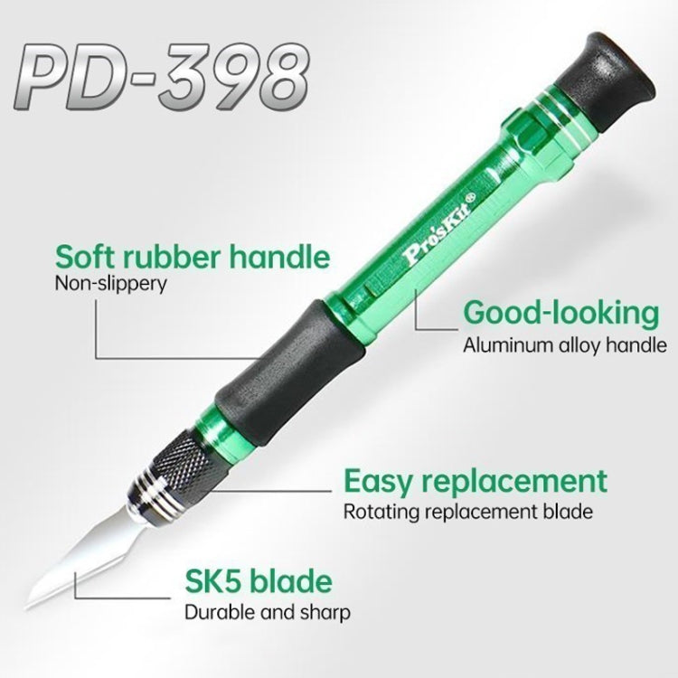 ProsKit PD-398 14 In 1 Carved Paper Hand Carving Knife Set - Burin &Cutting Knife by ProsKit | Online Shopping South Africa | PMc TechLife | Buy Now Pay Later Mobicred