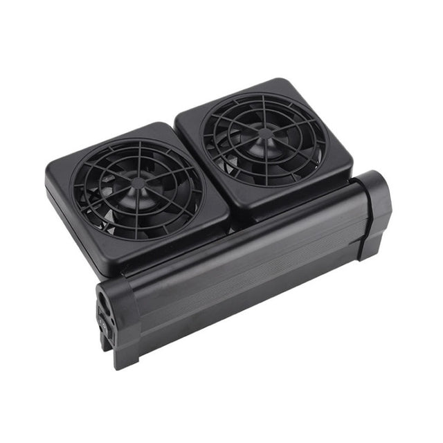 Fish Tank Cooling Fan Cooling Silent Aquarium Fan, Specification: 2 Head US Plug